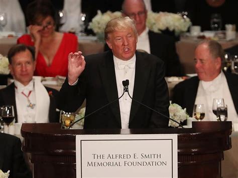 Clinton, Trump Spoke at Al Smith Dinner—But Who .